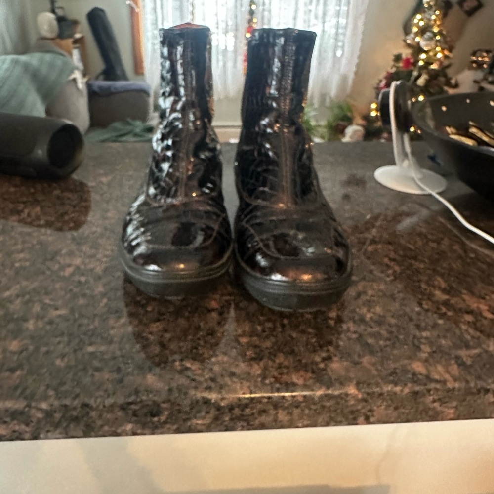 Sperry Black Ankle Boots